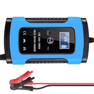 12V 6A Automatic Car Battery Charger – Pulse Repair Function