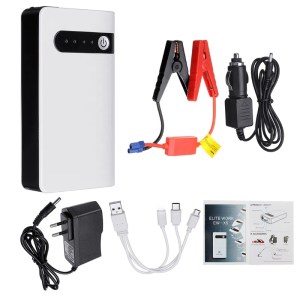 12V Portable Car Jump Starter – 20000mAh Emergency Power Bank