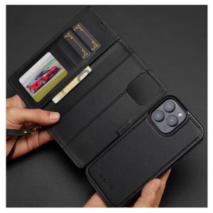 2-in-1 Detachable Magnetic Card Holder Phone Case for iPhone 15 Pro Max