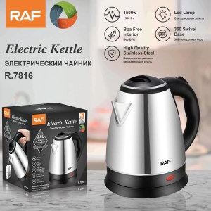 2L Electric Kettle – Stainless Steel Inner Pot | Fast Boiling Water Cooker for Home Use